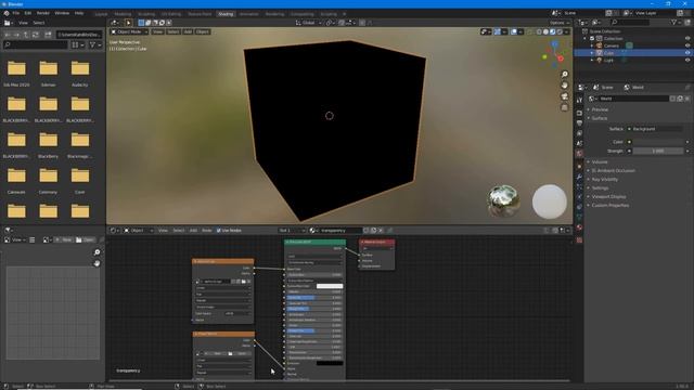 Blender 2 9+ Cycles Transparency смотреть онлайн