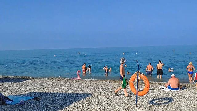 2 июля 2020/ Ольгинка / Погода, море пляж смотреть онлайн