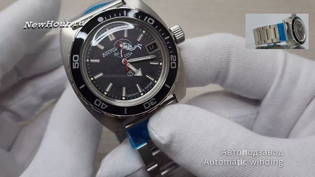 Быстрый обзор: часы Восток 170600 Амфибия Мужик в пузыре смотреть онлайн