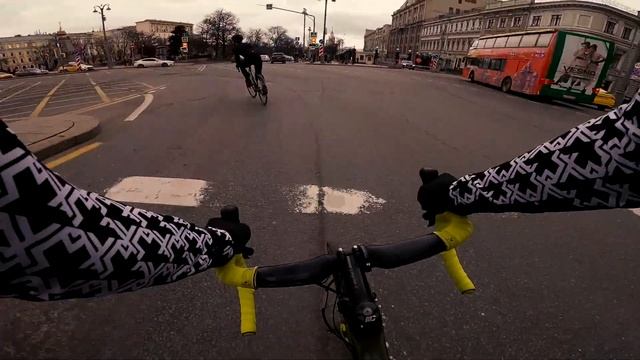 POV Street Cycling / Moscow