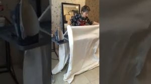 Как правильно повесить шторы на металических крючках