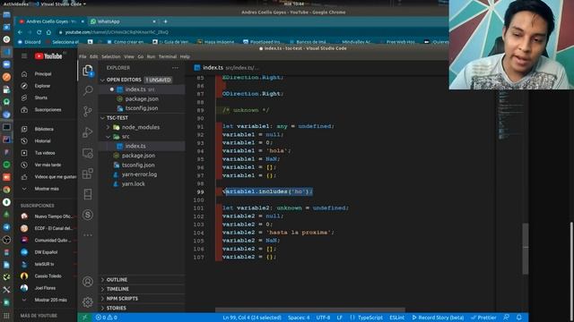 Any vs Unknown | TypeScript #8 смотреть онлайн
