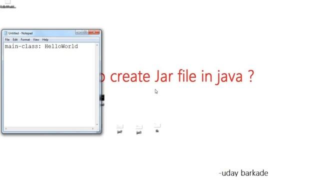 How to create Jar file in java смотреть онлайн