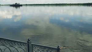 Проверили водичку   в реке Кама. Мы в городе Сарапуле. Часть 3.
