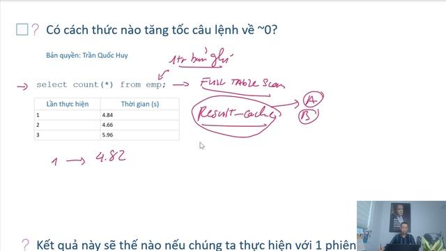 Result Cache Oracle Database | Tối ưu câu lệnh SQL về 0s смотреть онлайн