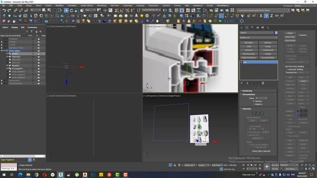 3ds MAX СТРОИМ ДОМ Урок 6 окна подготовка смотреть онлайн