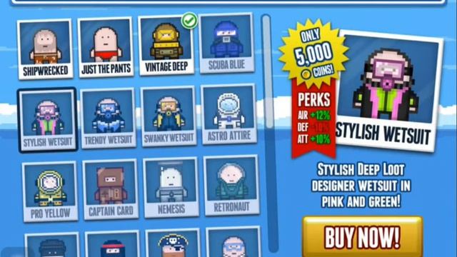 Deep Loot Gameplay Diving for treasure смотреть онлайн