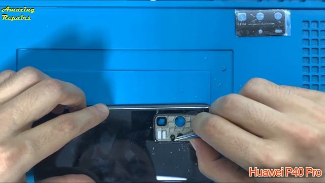 Huawei P40 Pro замена стекла камеры / Huawei P40 Pro Camera Glass Replacement / P40 Pro Teardown