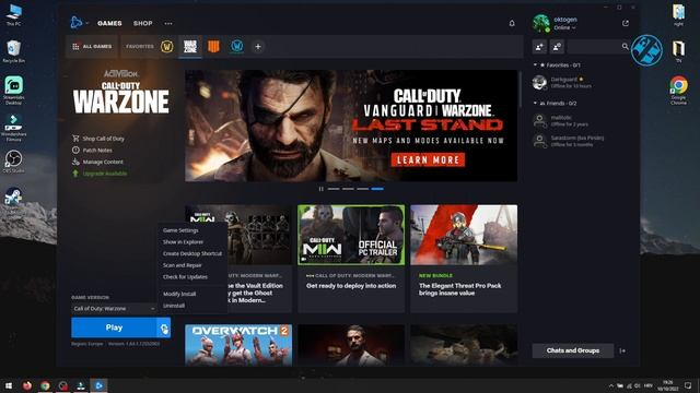 FIX CoD Warzone Pacific BLZBNTBNA00000012 Error Won't Launch On PC смотреть онлайн