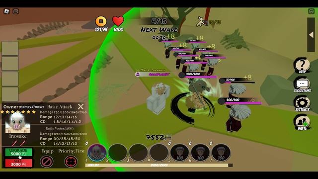NEW 7 STAR INOSUKE EVOLVED SHOWCASE !! | Demon Slayer Tower Defense Simulator ROBLOX смотреть онлайн