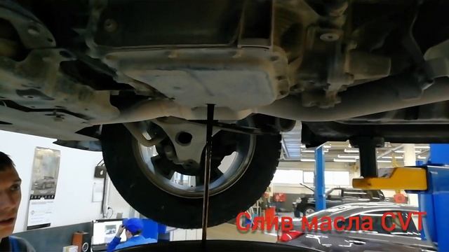 Subaru Forester SJ Замена масла переднего дефферинциала, в редуктор и в CVT смотреть онлайн