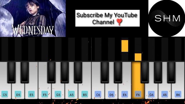 Jenna Ortega Dance | Wednesday Dance | Easy Piano Tutorial + Notes смотреть онлайн
