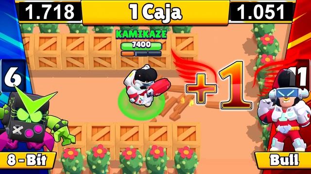 8 - Bit Virus VS Bull | 1vs1 | Brawl Stars смотреть онлайн