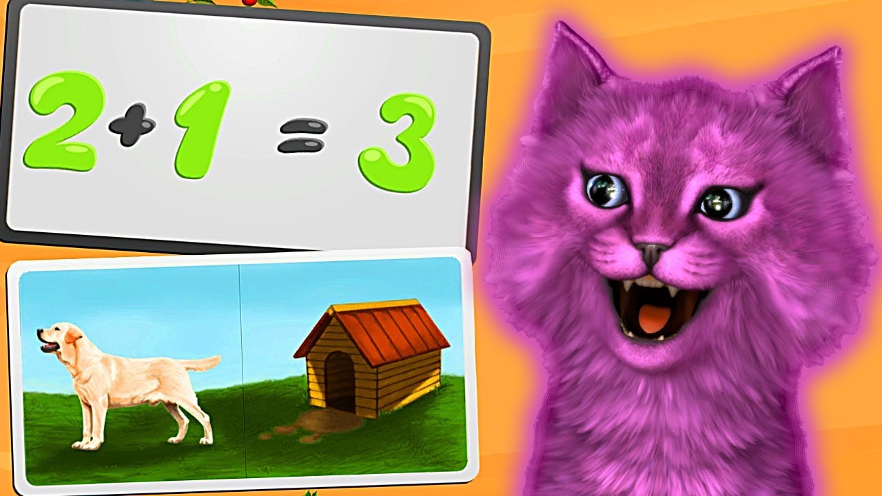 УЧИМСЯ СЧИТАТЬ для МАЛЫШЕЙ ВМЕСТЕ с КОТЕНКОМ АБИ и ГДЕ ЖИВУТ ЖИВОТНЫЕ игра ДЛЯ ДЕТЕЙ #61 смотреть онлайн