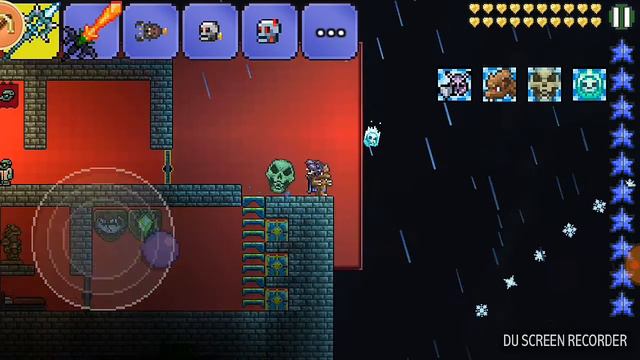 Terraria Mod menu kiling 3 bosses while using north pole смотреть онлайн