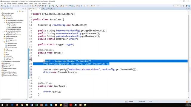 Selenium Hybrid Framework Part-1 | e-Banking Automation Mini Project смотреть онлайн