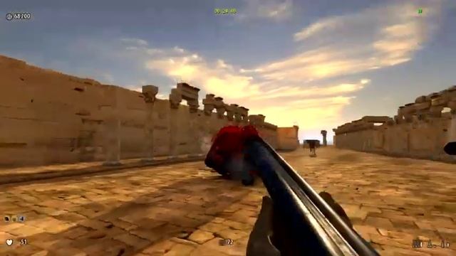 Serious Sam 3 Jewel of the Nile playthrough level 1 (Gathering of the Gods) смотреть онлайн