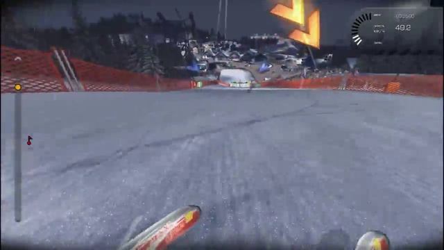Alpine Ski Racing 2007 - Bode Miller vs. Hermann Maier #1 Слалом. Самое крутое, что я записала! смотреть онлайн