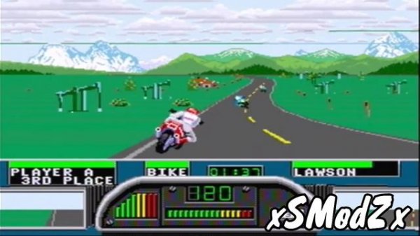 SEGA Mega Drive Road Rash on Xbox 360 ( JTAG Emulator )