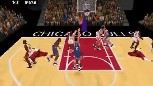 NBA Action 98 (Sega Saturn) смотреть онлайн