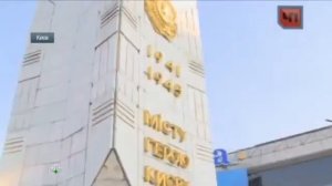 Бандеровские ублюдки избивают наших ветеранов в Киеве!!!