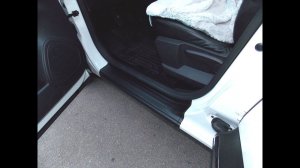 Установка накладок в дверные проемы «КАРТ» для Renault Kaptur Рено Каптюр