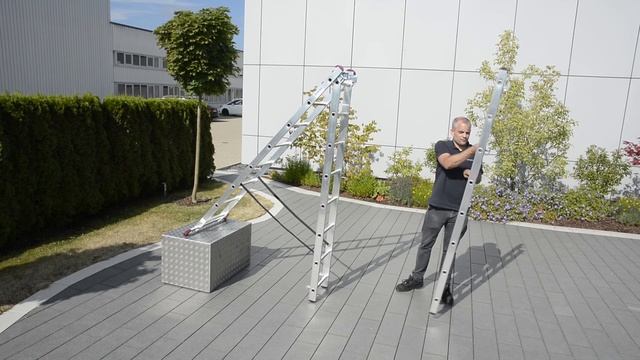 KRAUSE-Technik-Clip: Vielzweckleiter mit Treppenfunktion смотреть онлайн