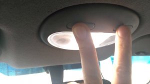 Плафоны салонного и штурманского света Chevrolet lacetti. Вежливый свет.