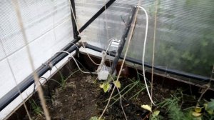 Отопление в теплице. Греющая лента - быстро собирается.