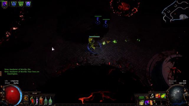 Path of Exile - Pathfinder - Caustic Arrow - Sirus A6 - Heist League 700k DOT смотреть онлайн