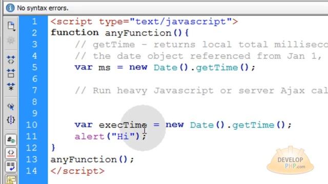 Script Execution Timing Tutorial For Javascript and Actionscript Server Call Speed Test смотреть онлайн
