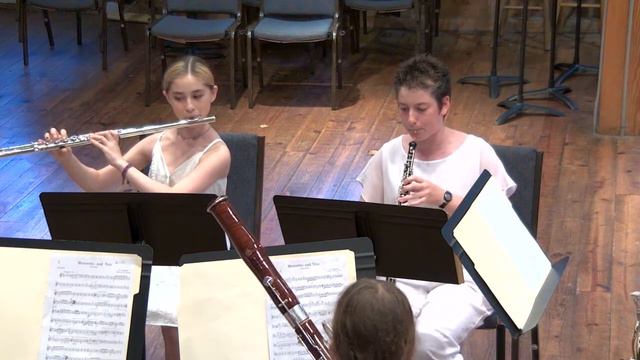Paul Wranitzky • Partita for Winds in F Major (1802), arranged for wind quintet: III. Menuetto; Tri смотреть онлайн