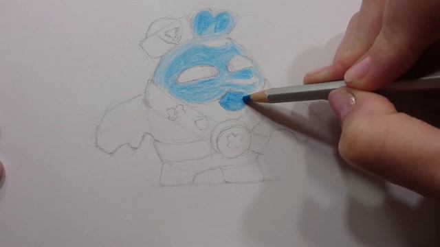 Как нарисовать Скуик. How To Draw New Brawler Squeak. Brawl Stars смотреть онлайн