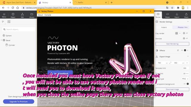 Vectary Photon Render смотреть онлайн