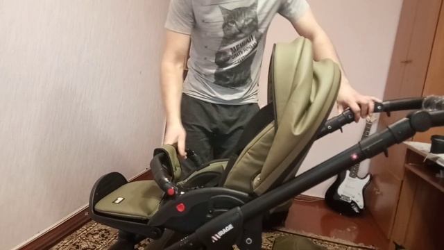 коляска Verdi Mirage 2 в 1  с Розетки смотреть онлайн