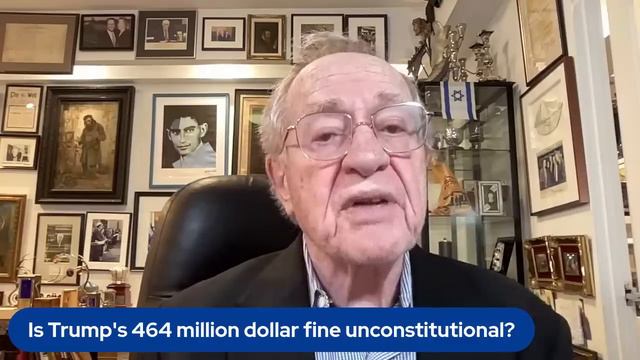 Is Trump's 464 million dollar fine unconstitutional? смотреть онлайн