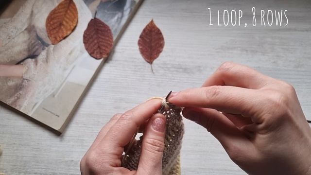 Минималистичные дорожки спицами❤️?knittibg Pattern.