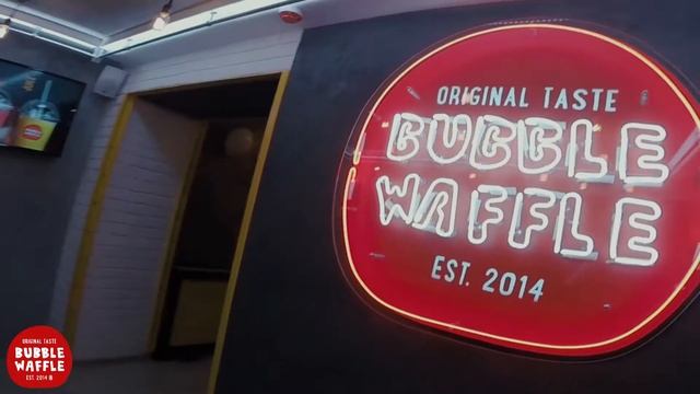 BUBBLE WAFFLE Кривой Рог - самое большое заведение сети смотреть онлайн
