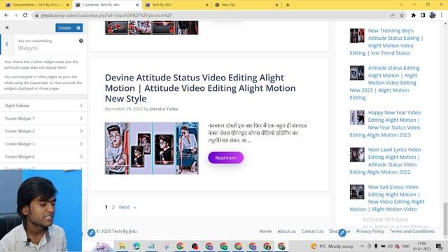 Generatepress Theme Customization 2023 | Adsense Friendly Wordpress Themes смотреть онлайн
