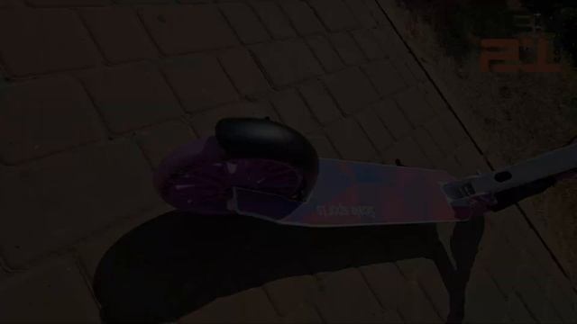 Cамокат для дівчаток Scale Sports SS-23 Disc Бело-фіолетовий дискові гальма смотреть онлайн