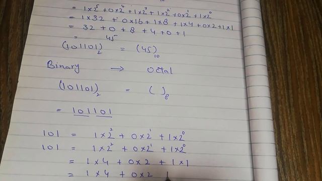 How to Convert Binary into Decimal , Octal , Hexadecimal in Hindi/Urdu смотреть онлайн