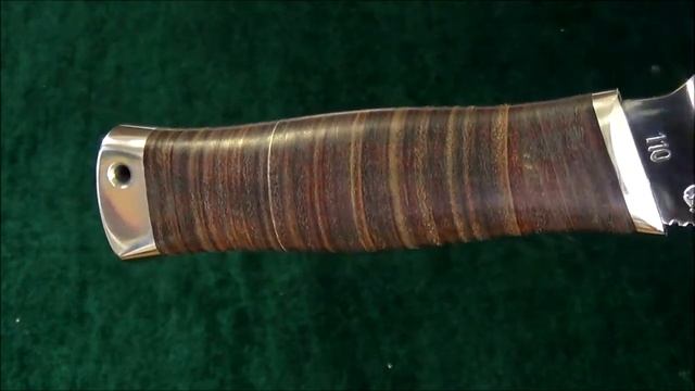 Нож Стриж-1 (сталь 110Х18МШД), кожа. А.Титов смотреть онлайн