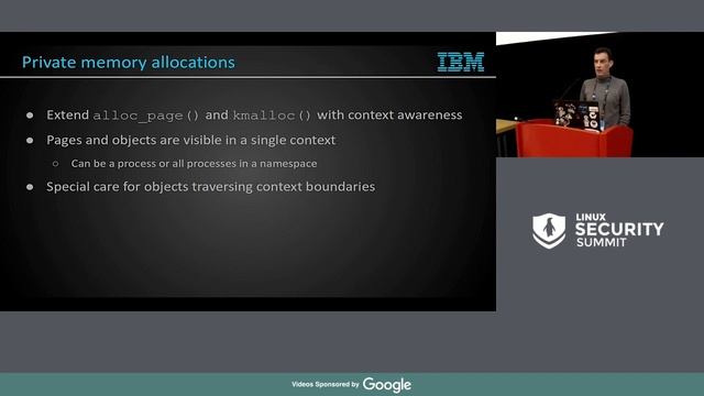 Address Spaces for Namespaces - Mike Rapoport, IBM смотреть онлайн