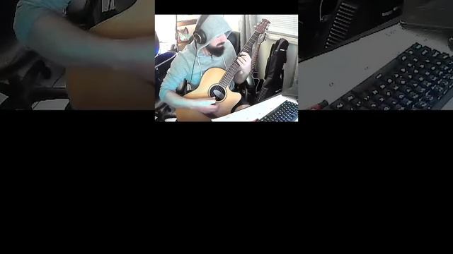 Testing out my newly acquired Ovation Balladeer Special S771 acoustic guitar смотреть онлайн