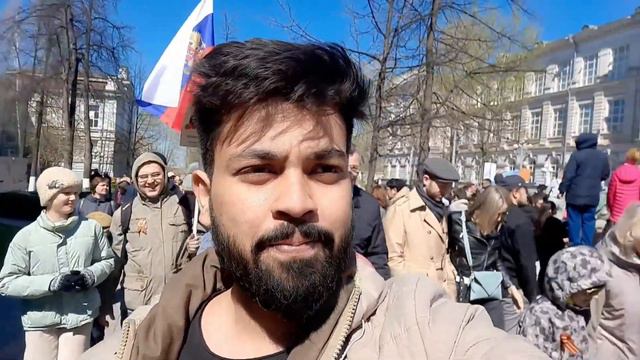 Russia's Victory day 2022 | День Победы | Parade & Celebration | Tomsk City | Siberia | Indian смотреть онлайн