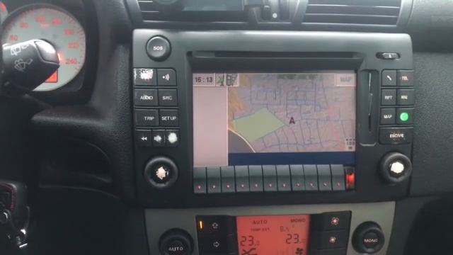 Fiat Stilo Abart Connect Nav menu and Navigation Startup смотреть онлайн