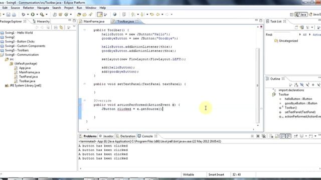 Java GUI Lesson #6 смотреть онлайн
