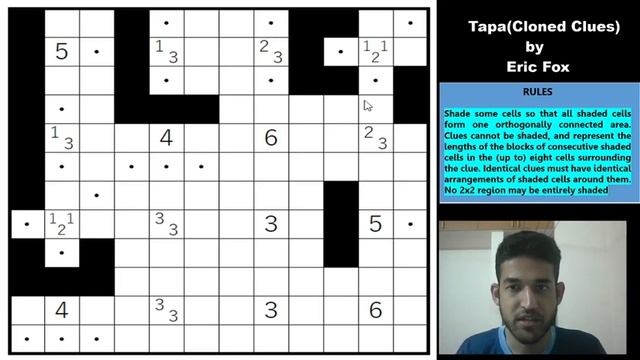How to solve a Tapa (Cloned Clues) puzzle ? смотреть онлайн