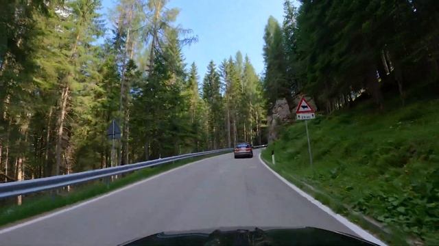 CORTINA D´AMPEZZO to PASSO GIAU scenic drive | Dolomites Italy смотреть онлайн