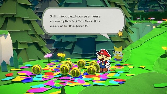 Paper Mario: The Origami King (100%) - Part #02: Whispering Woods смотреть онлайн